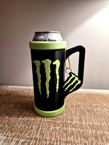 Energy Drink Can Holder and Tab Opener